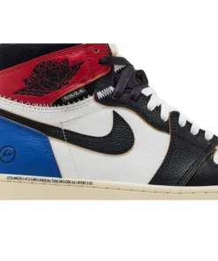 Alternative view of Fragment Design x Union LA x Air Jordan 1 Retro High OG 'Varsity Red' IO7847-002