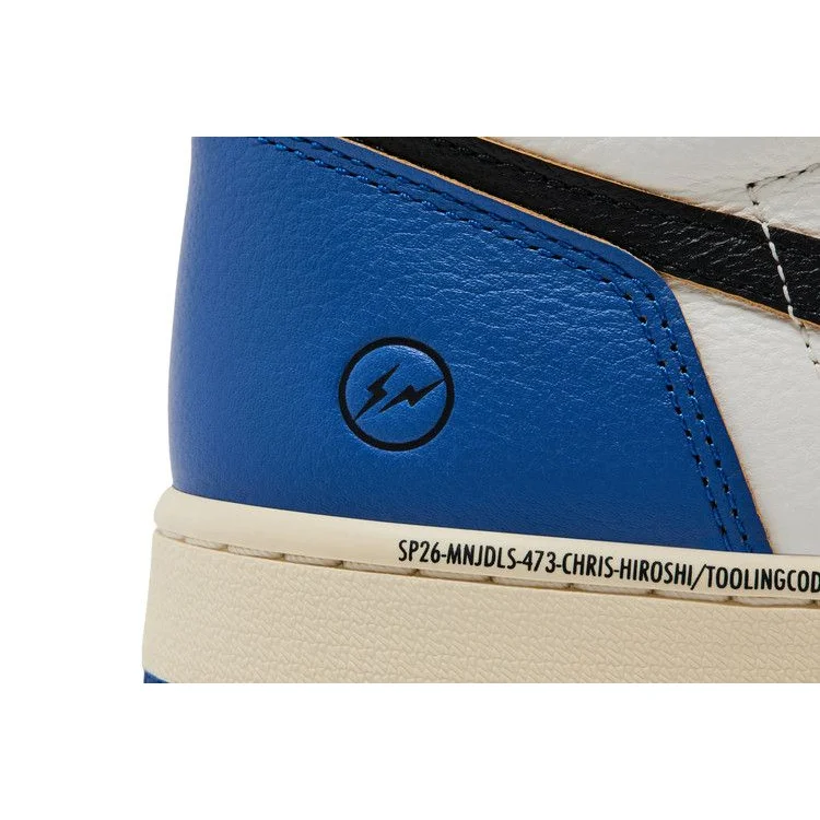 Fragment Design x Union LA x Air Jordan 1 Retro High OG 'Varsity Red' IO7847-002 - Image 9